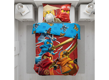 Dětské povlečení Lego Ninjago Síla Ninjů