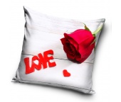 Dekorační polštářek Růže z lásky