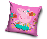 Dětský polštářek Prasátko Pepina Květinová Víla