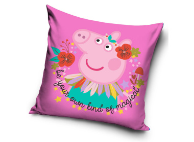 Dětský polštářek Prasátko Pepina Květinová Víla