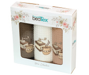 Dárková sada vaflových utěrek 3 ks Kávomlýnek