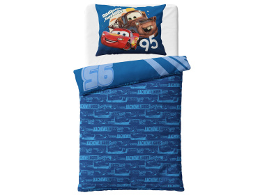 Povlečení Cars 3 Blesk McQueen a Burák