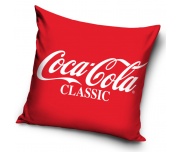 Dekorační polštářek Coca Cola Classic Logo