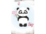 Povlečení do postýlky Roztomilá Panda