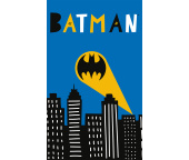 Dětský ručníček Batman Gotham City 30x50 cm