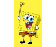 Dětský ručník Sponge Bob Žlutý jako Houba 30x50 cm