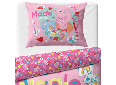 Dětské povlečení Prasátko Pepina Čas na Hraní