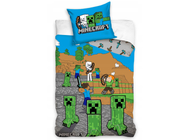 Dětské povlečení Minecraft Time to Mine