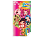 Dětská osuška Panenky Rainbow High Color Style
