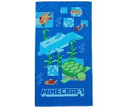 Dětská osuška Minecraft Delfín a Želva