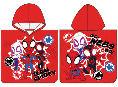 Dětské pončo Spidey Tým Malých Hrdinů