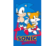 Dětský ručník Ježek Sonic a Tails 30x50 cm
