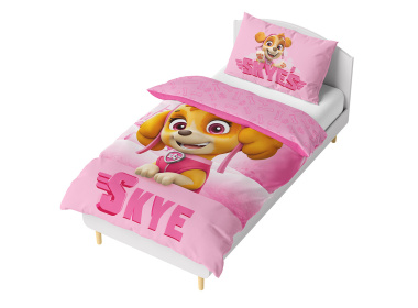 Dětské povlečení Tlapková Patrola Pilotka Skye