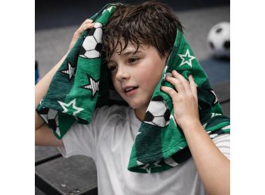 Plážová osuška Fotbal 70x140 cm