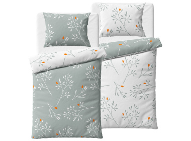 Bavlněné povlečení Winter Šedé