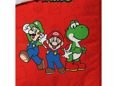 Dětské povlečení Super Mario Luigi a Yoshi