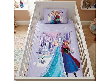 Povlečení do postýlky Ledové Království Mrazivá Krajina