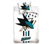 Hokejové povlečení NHL San Jose Sharks White