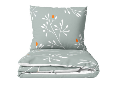 Bavlněné povlečení Winter Šedé
