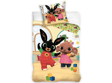 Dětské povlečení Zajíček Bing a Sula ve Školce