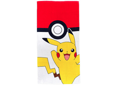 Dětská osuška Pokémon Pokéball a Pikachu