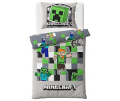 Dětské povlečení Minecraft Objev svůj Svět