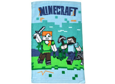 Dětský ručník Minecraft Vzhůru do Boje 30x50 cm