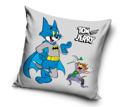 Dětský polštářek Tom a Jerry jako Batman a Joker