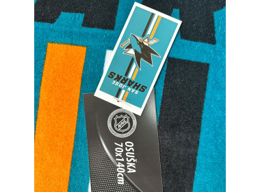 Froté osuška NHL San Jose Sharks Prestige 70x140 cm