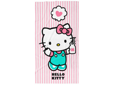 Dětská osuška Hello Kitty Mléčná Svačinka