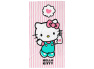Dětská osuška Hello Kitty Mléčná Svačinka
