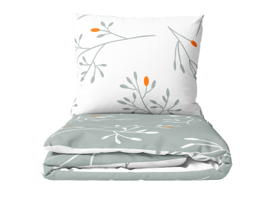 Bavlněné povlečení Winter Šedé