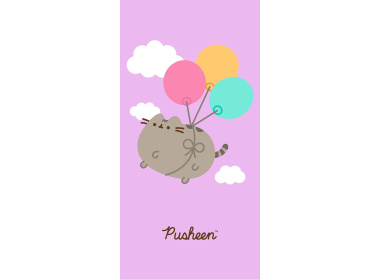 Dětská osuška Kočička Pusheen Kurz Létání