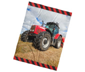 Dětská deka Červený Traktor 130x170 cm