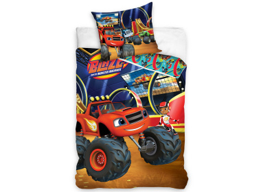 Povlečení do postýlky Plamínek a Čtyřkoláci Aréna