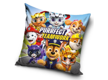 Dětský polštářek Tlapková Patrola Týmová Práce